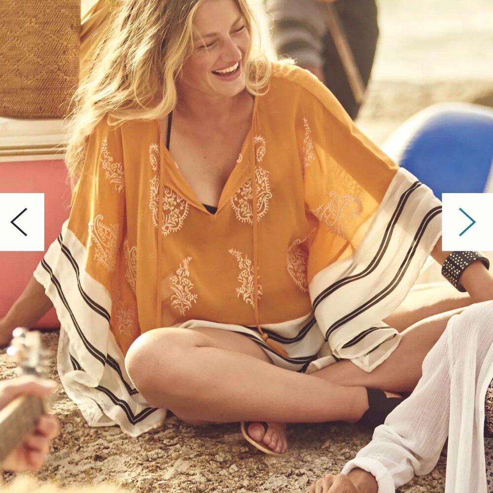 Anthropologie Sunglow Caftan